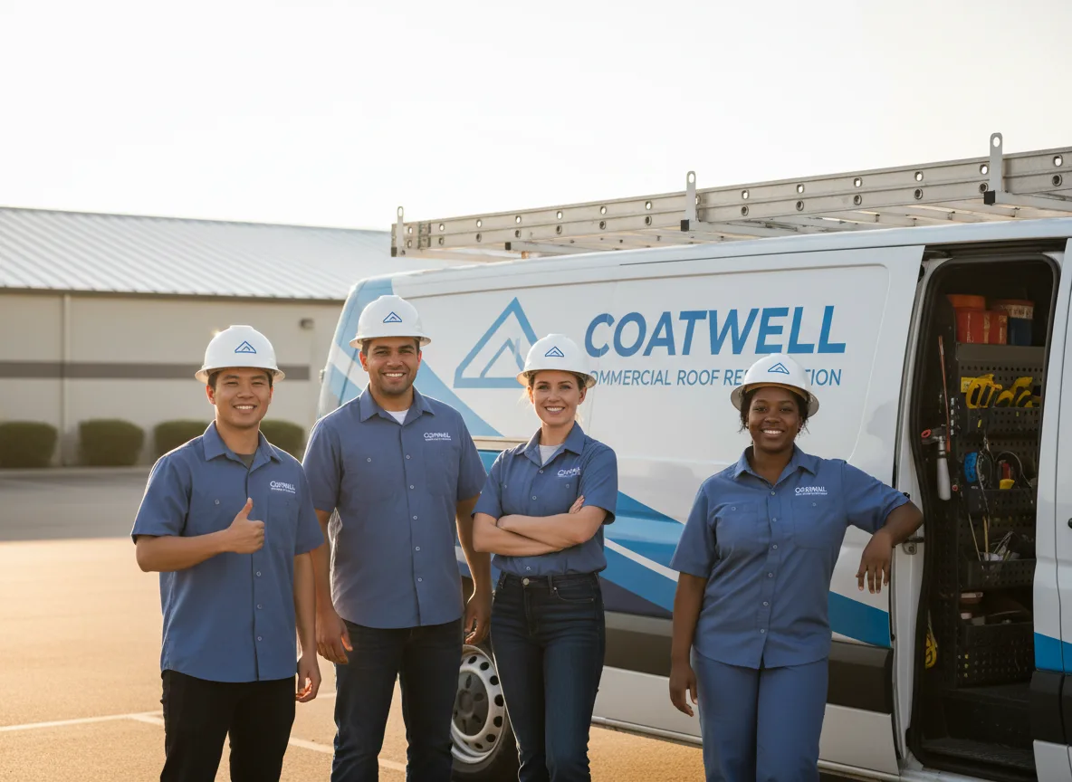 Commercial roof coating company in Osco, IL
